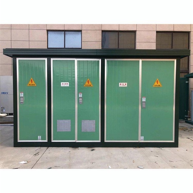 顺河回族1600KVA欧式箱式变压器